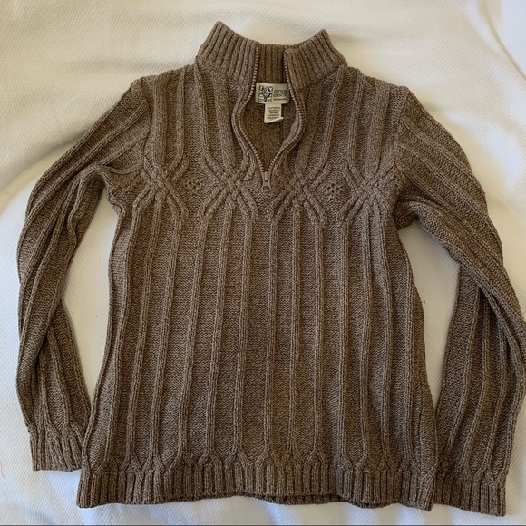 🧡3/$30 Cotton Country Sweater Size Small - Picture 2 of 7